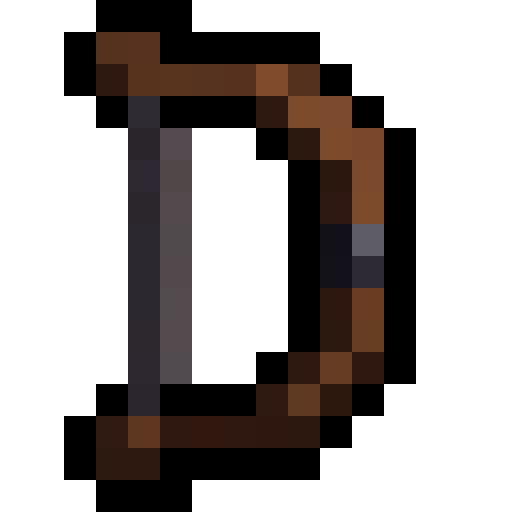 Longbow — a Minecraft Item (2D) made with resourcepack.ai