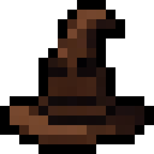 Sorting Hat — a Minecraft Item (2D) made with resourcepack.ai