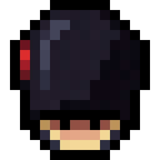 Queen's Guard Bearskin Hat — a british Minecraft Item (2D) made with resourcepack.ai