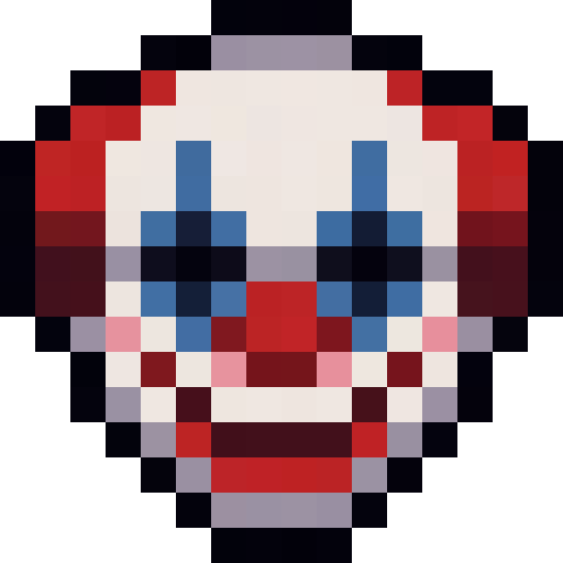 Clown Face — a Minecraft Icon made with resourcepack.ai