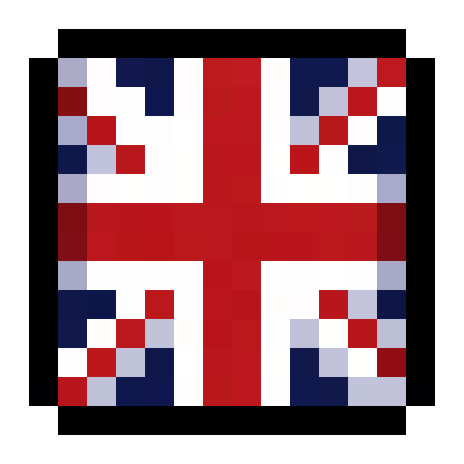 Union Jack Flag — a Minecraft Item (2D) made with resourcepack.ai