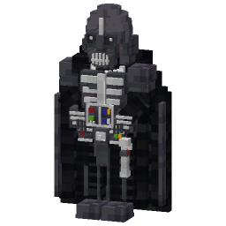 Darth Vader — a black Minecraft Model made with resourcepack.ai
