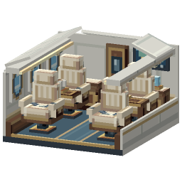 Private Jet Interior — a Minecraft Model made with resourcepack.ai