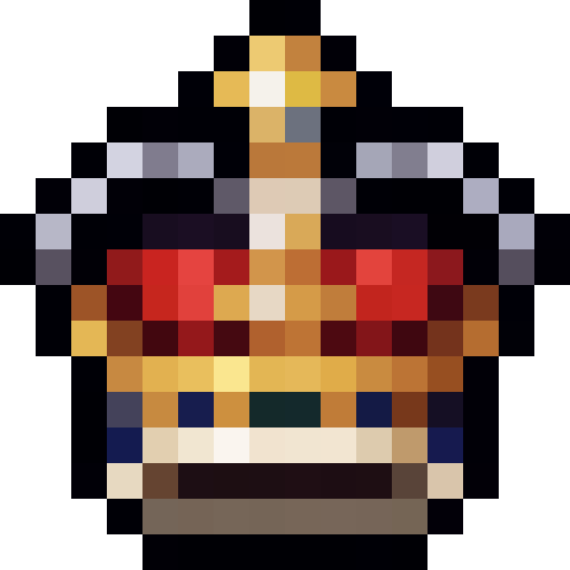Royal Jewel Crown — a jewels Minecraft Item (2D) made with resourcepack.ai