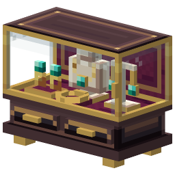 Jewelry Display Cabinet — a Minecraft Model made with resourcepack.ai