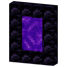 Nether Portal — a fantasy Minecraft Model made with resourcepack.ai