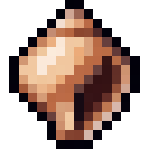 Pink Seashell — a Minecraft Item (2D) made with resourcepack.ai