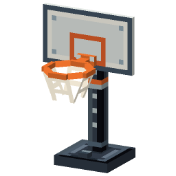 Basketball Hoop — a Minecraft Model made with resourcepack.ai