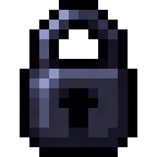 Unlocked Padlock — a Minecraft Icon made with resourcepack.ai