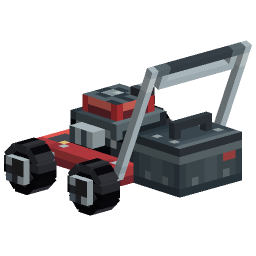 Lawn Mower — a Minecraft Model made with resourcepack.ai
