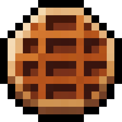 Waffle — a Minecraft Item (2D) made with resourcepack.ai