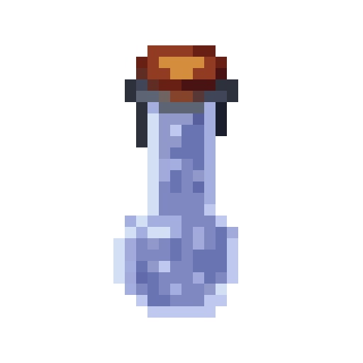 Glass Beaker Bong — a hemp Minecraft Item made with resourcepack.ai