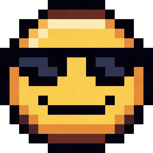Sunglasses Face Icon — a Minecraft Icon made with resourcepack.ai