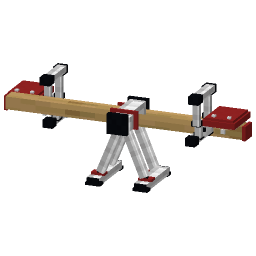 Playground Seesaw — a Minecraft Model made with resourcepack.ai