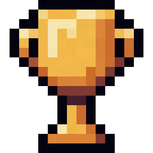 Golden Trophy Cup — a Minecraft Icon made with resourcepack.ai