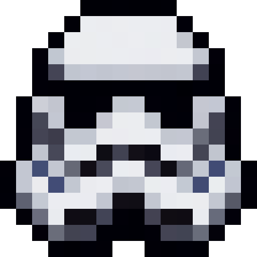 Star Wars Stormtrooper Helmet — a Minecraft Item (2D) made with resourcepack.ai