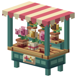 Florist Stand — a Minecraft Model made with resourcepack.ai