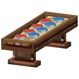 Shuffleboard Table — a Minecraft Model made with resourcepack.ai