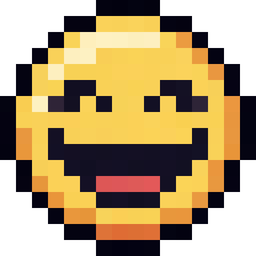 Tears Of Joy Emoji — a Minecraft Icon made with resourcepack.ai