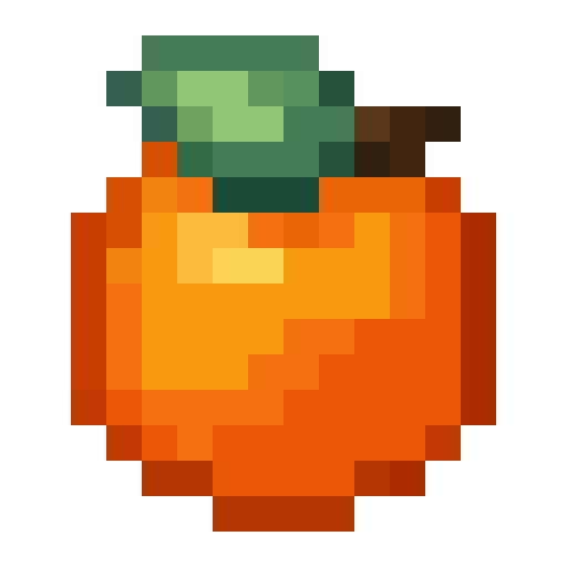 Orange Fruit — a Minecraft Item made with resourcepack.ai
