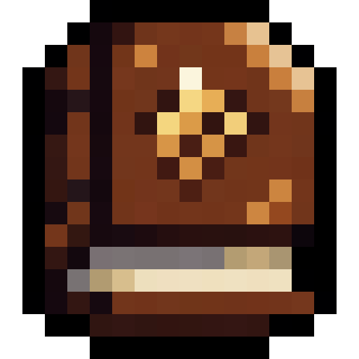 Spell Book — a Minecraft Item (2D) made with resourcepack.ai