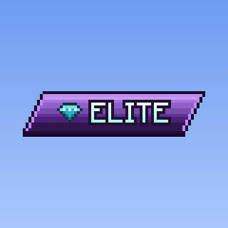 Elite Rank Tag — a Minecraft Rank tag made with resourcepack.ai