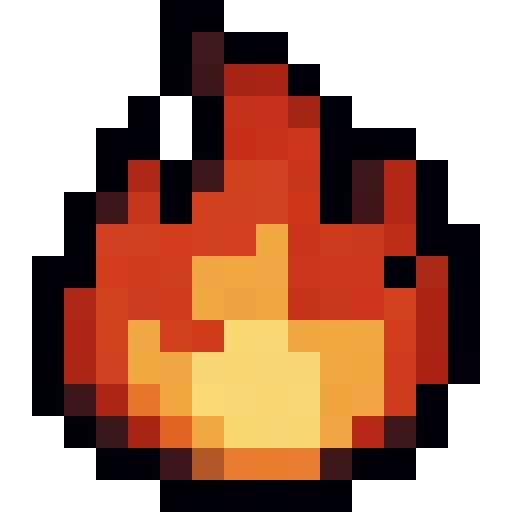 Fire Icon — a Minecraft Icon made with resourcepack.ai
