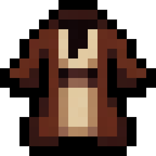 Star Wars Jedi Robe — a Minecraft Item (2D) made with resourcepack.ai