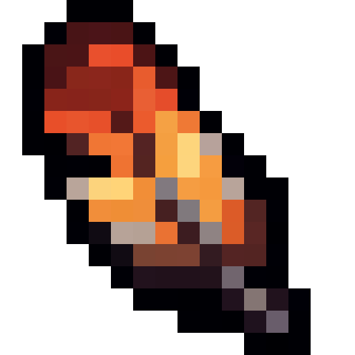 Phoenix Feather — a Minecraft Item (2D) made with resourcepack.ai