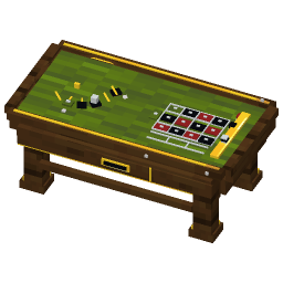 Roulette Table — a Minecraft Model made with resourcepack.ai
