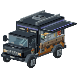 Street Food Truck — a Minecraft Model made with resourcepack.ai