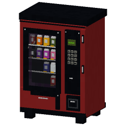 Vending Machine — a modern Minecraft Model made with resourcepack.ai
