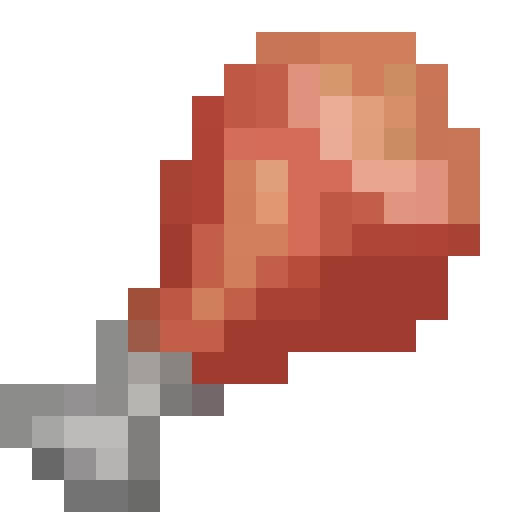 Chicken Drumstick — a Minecraft Icon made with resourcepack.ai
