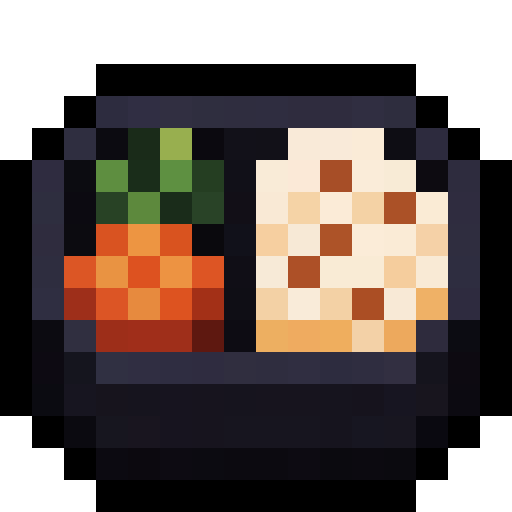 Bento Box — a Minecraft Item (2D) made with resourcepack.ai