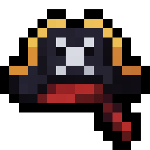 Pirate Hat — a hat Minecraft Item (2D) made with resourcepack.ai