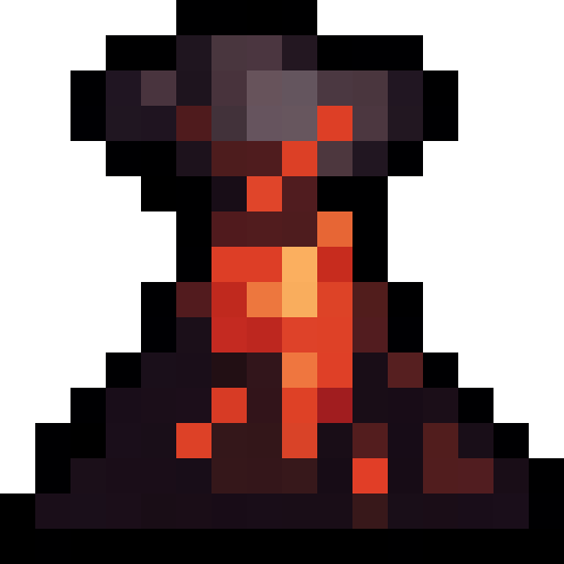 Volcano — a Minecraft Item (2D) made with resourcepack.ai