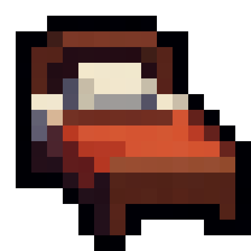 Bed — a Minecraft Item (2D) made with resourcepack.ai