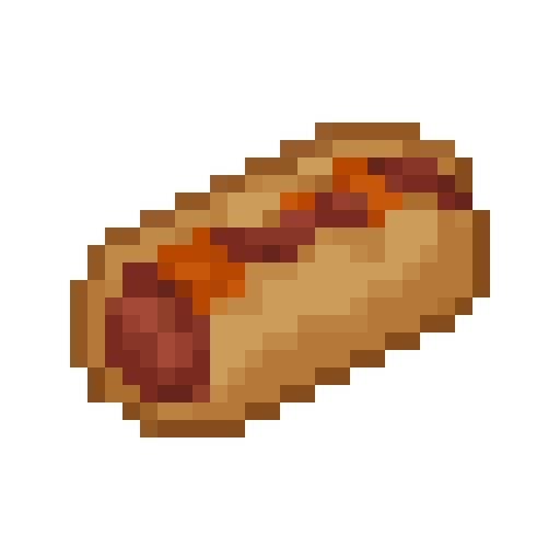Sausage Roll — a Minecraft Item made with resourcepack.ai
