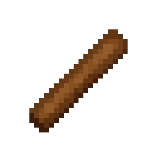 Brown Tobacco Blunt — a hemp Minecraft Item made with resourcepack.ai