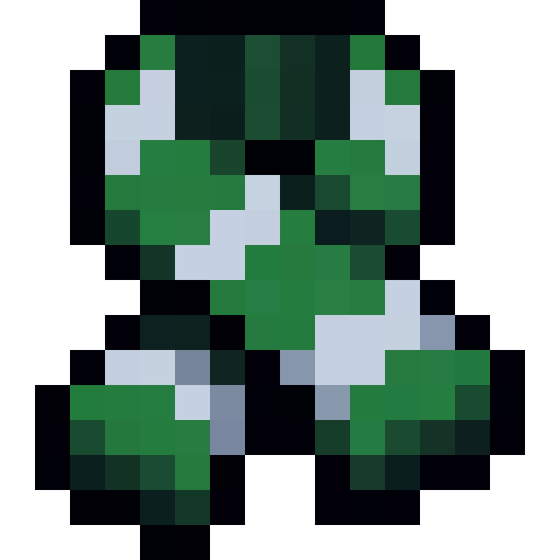 Slytherin Scarf — a Minecraft Item (2D) made with resourcepack.ai