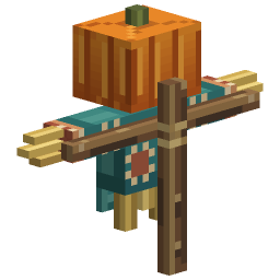 Pumpkin Scarecrow — a Minecraft Model made with resourcepack.ai