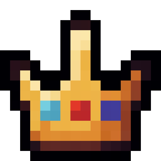 Golden Crown — a Minecraft Icon made with resourcepack.ai
