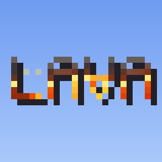 Lava Text Effect — a Minecraft Text Effect made with resourcepack.ai