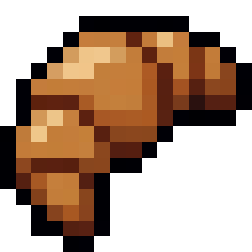 Croissant — a Minecraft Item (2D) made with resourcepack.ai