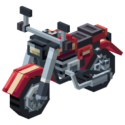 Motorbike Display Model — a Minecraft Model made with resourcepack.ai