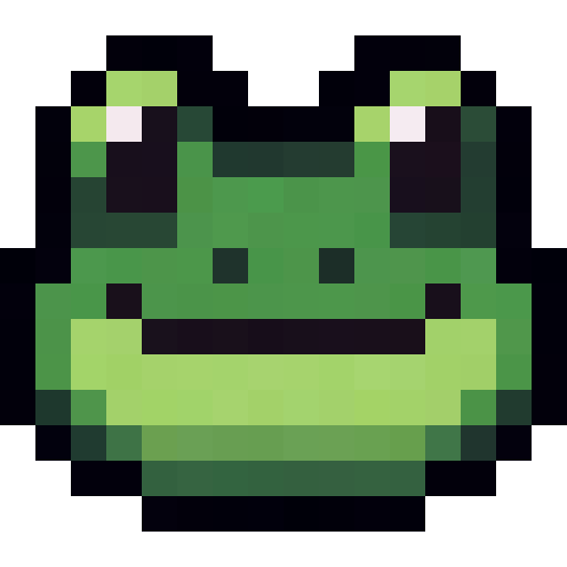 Frog Face Icon — a Minecraft Icon made with resourcepack.ai