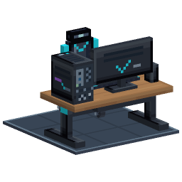 Gaming PC Setup — a Minecraft Model made with resourcepack.ai