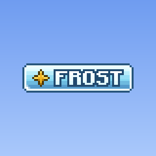 Frost Rank Tag — a animated Minecraft Rank tag made with resourcepack.ai