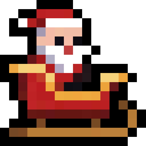Santa's Sleigh — a Minecraft Item (2D) made with resourcepack.ai