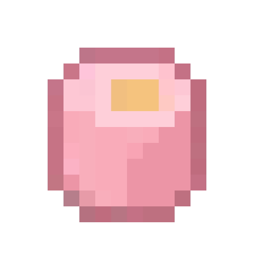 Pink Marshmallow — a Minecraft Icon made with resourcepack.ai